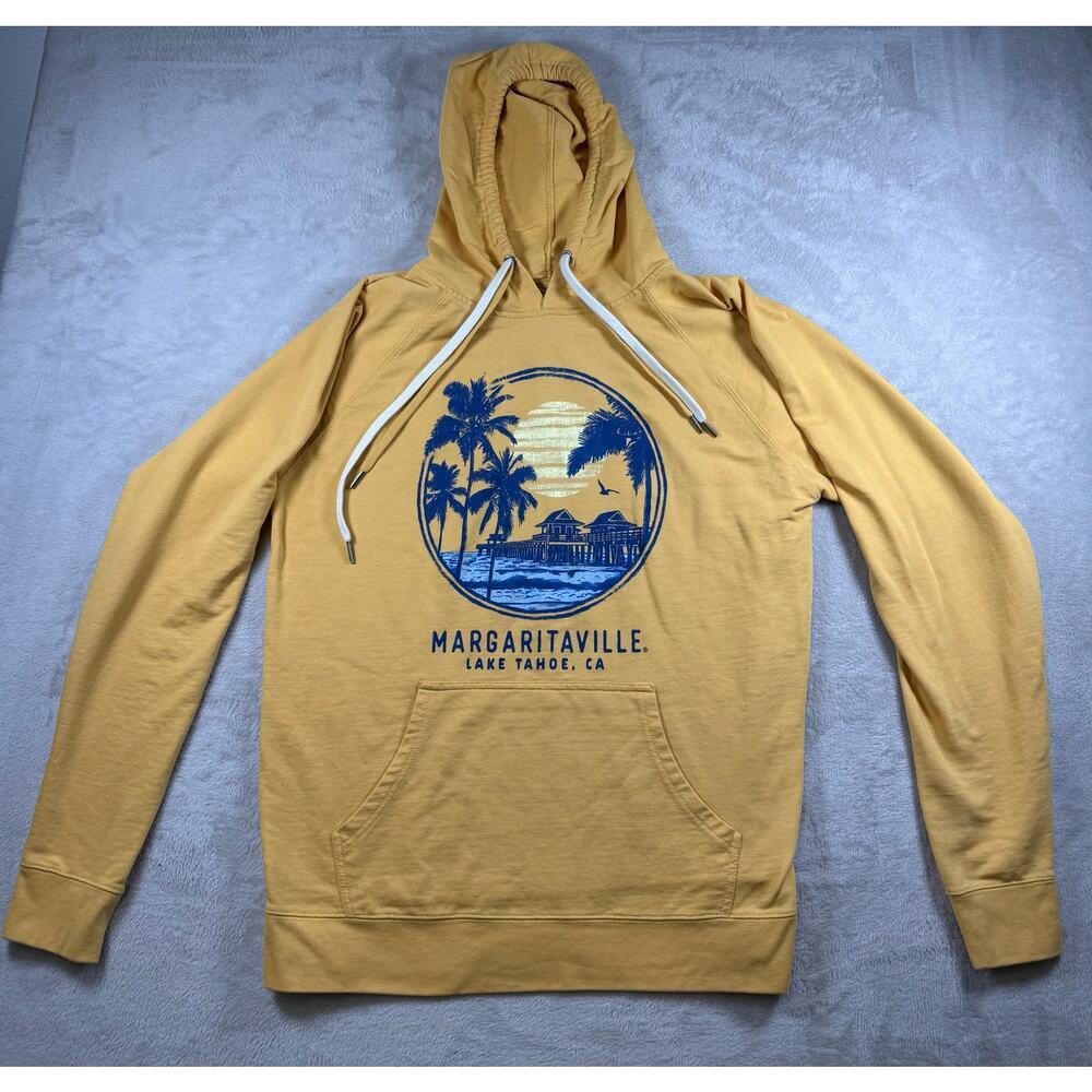 Margaritaville Lake Tahoe Yellow Hoodie Extra Large XL (3) - Picture 7 of 8